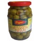Olives vertes farcies à la pâte de poivron