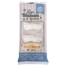 Lacets feuilletés blancs