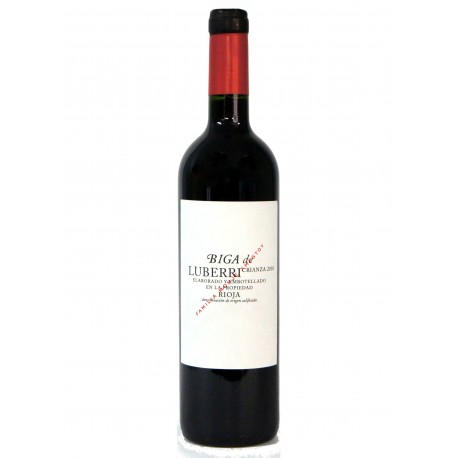 Vino Biga de Luberri crianza, 70 cl