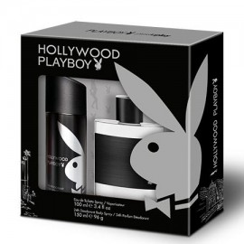 Coffret eau de cologne pour homme Hollywood Playboy