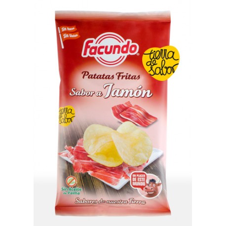 Patatas fritas sabor jamón