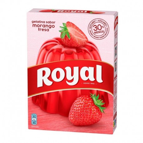 Preparado para gelatina de fresa