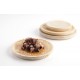 Assiette en bois 24 cm / Plato de madera 24 cm