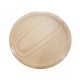 Assiette en bois 24 cm / Plato de madera 24 cm