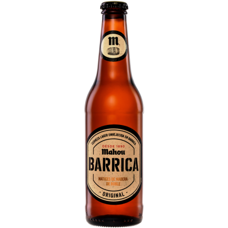 Bière Barrique de Mahou - Mahou Barrica