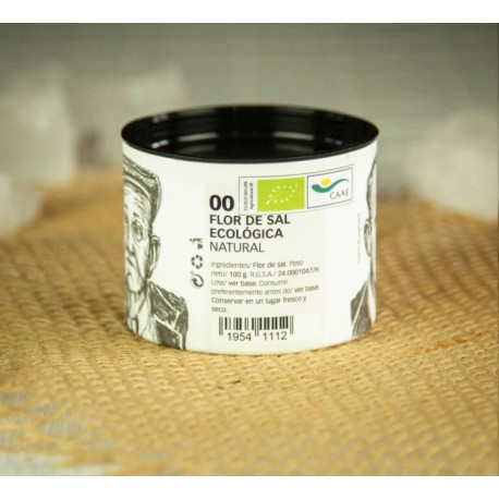 Fleur de sel BIO / Flor de sal ecológica 100 gr