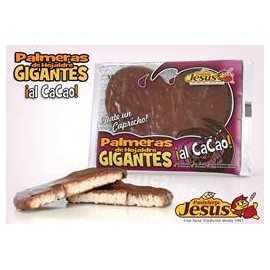Pâtisserie feuilletée au chocolat / Palmera de chocolate 110 gr