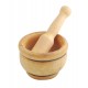 Mortier en bois 14 cm / Mortero de madera