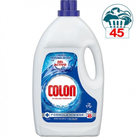 Detergente líquido para la ropa Colón gel activo