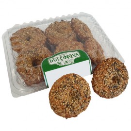 Biscuits complets aux céréales et graines / Roscos integrales con cereales y semillas