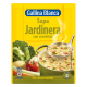 Soupe jardinière avec des pâtes / Sopa jardinera con conchitas