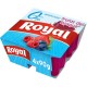 Gélatine Royal aux fruits rouges 0% de sucre