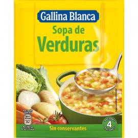 Soupe aux légumes Gallina Blanca 51 gr / Sopa de verduras