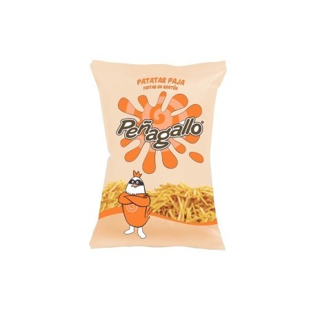 Patatas paja fritas en sartén Peñagallo