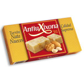 Turrón à la crème et aux noix 200 gr