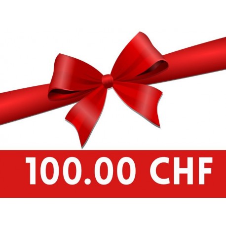 BON CADEAU 100 CHF / Vale Regalo 100 CHF
