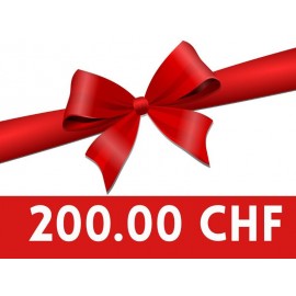 BON CADEAU 200 CHF / Vale Regalo 200 CHF