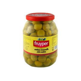 Olives vertes avec noyau / Aceitunas manzanilla sabor a anchoa con hueso 600 gr