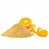 Cáscara de naranja molida