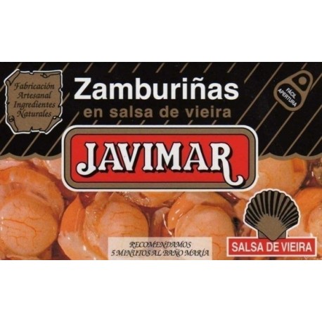 Pétoncles sauce vieira (zamburiñas)