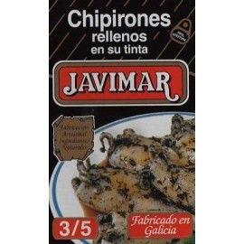 Petites seiches farcies dans leur encre (chipirones rellenos)