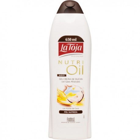 Gel de douche Nutri Oil, La Toja, 650 ml