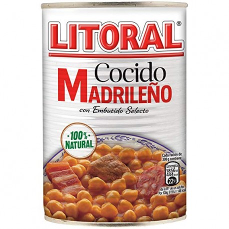 Cocido Madrileño Litoral, 440 gr / Cassoulet à la madrilène 440 g