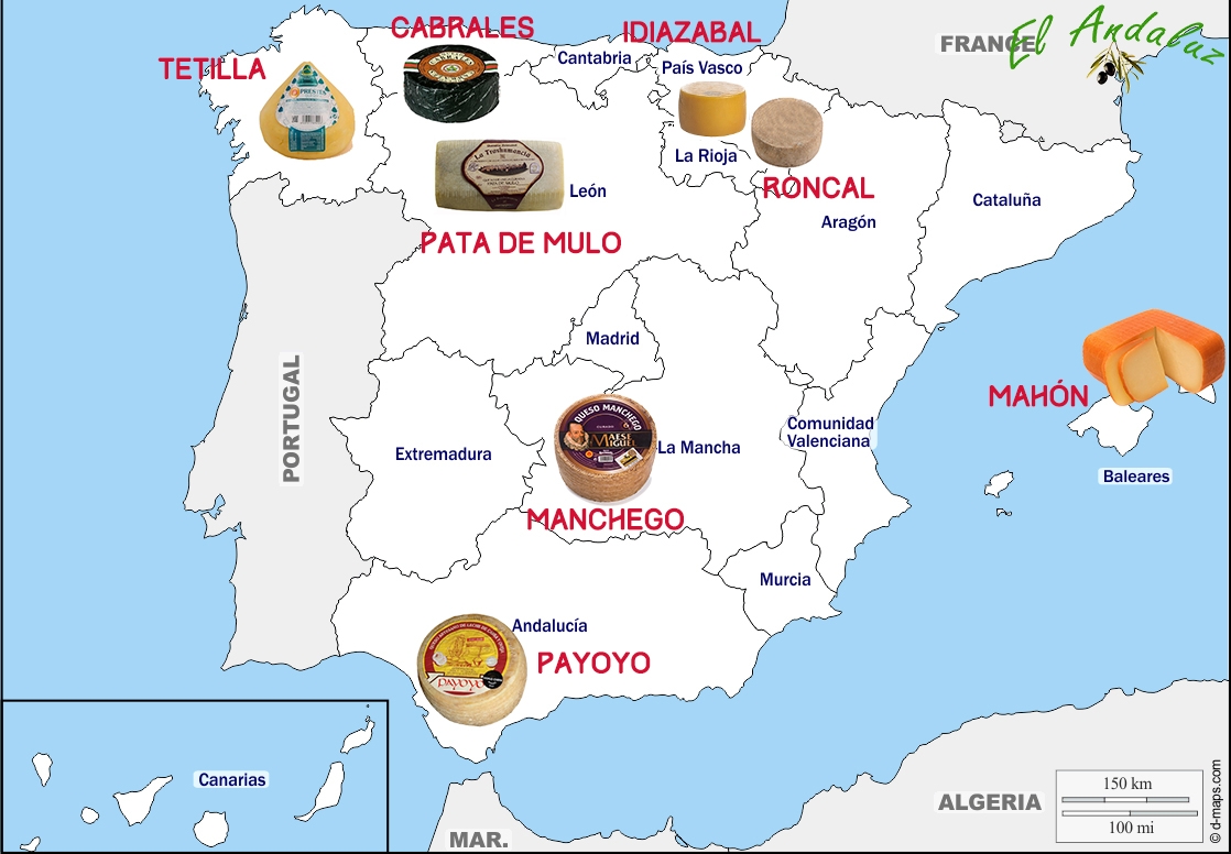 9 délicieux fromages d'Espagne