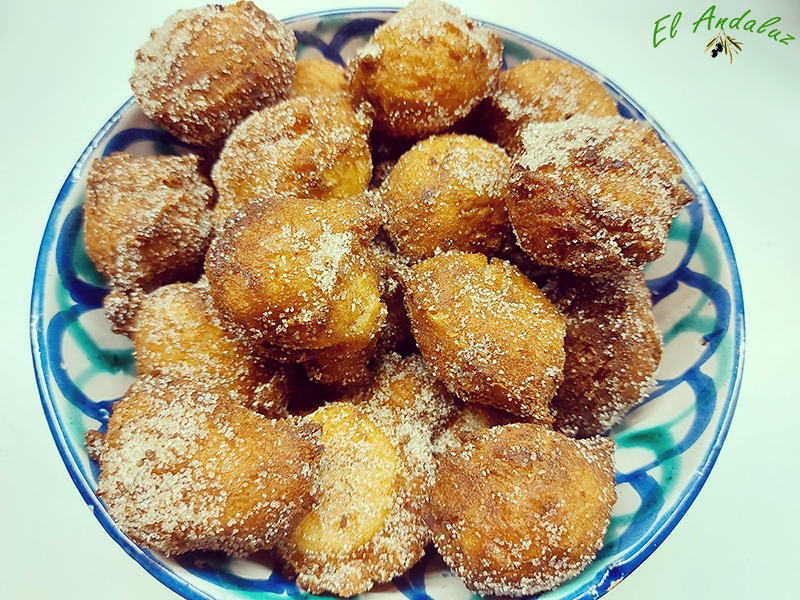 Recette : Délicieux beignets à la confiture de courge « buñuelos »