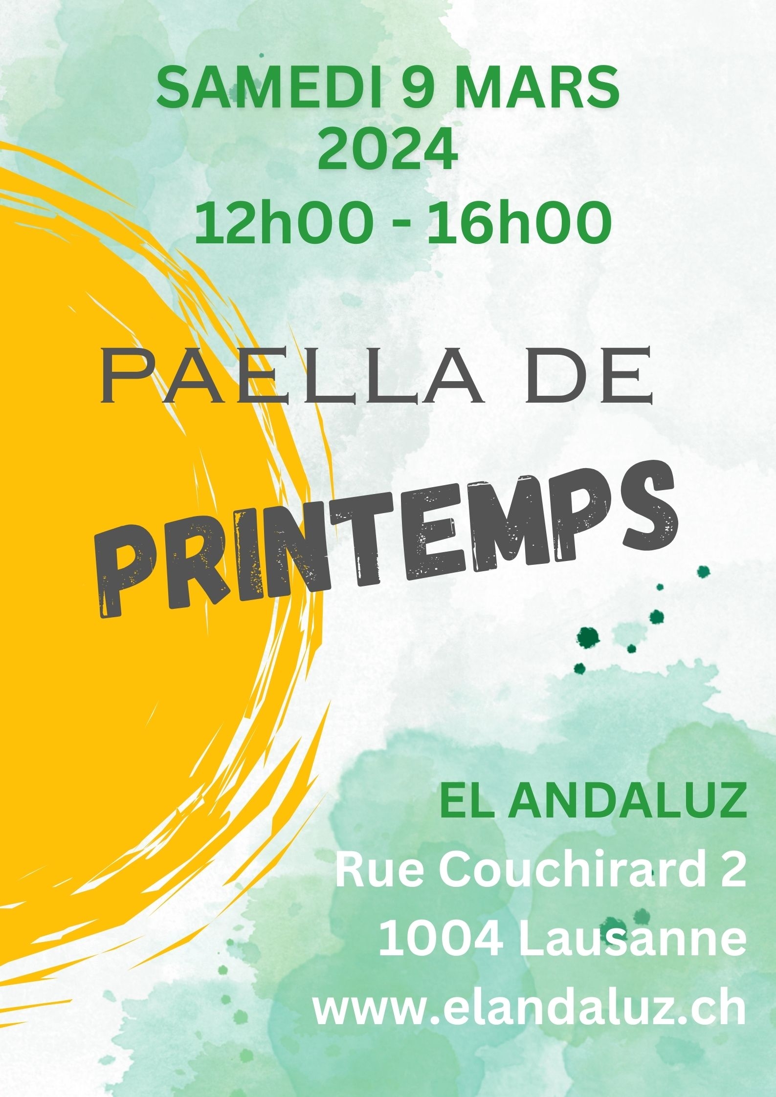 PAELLA DE PRINTEMPS 2024