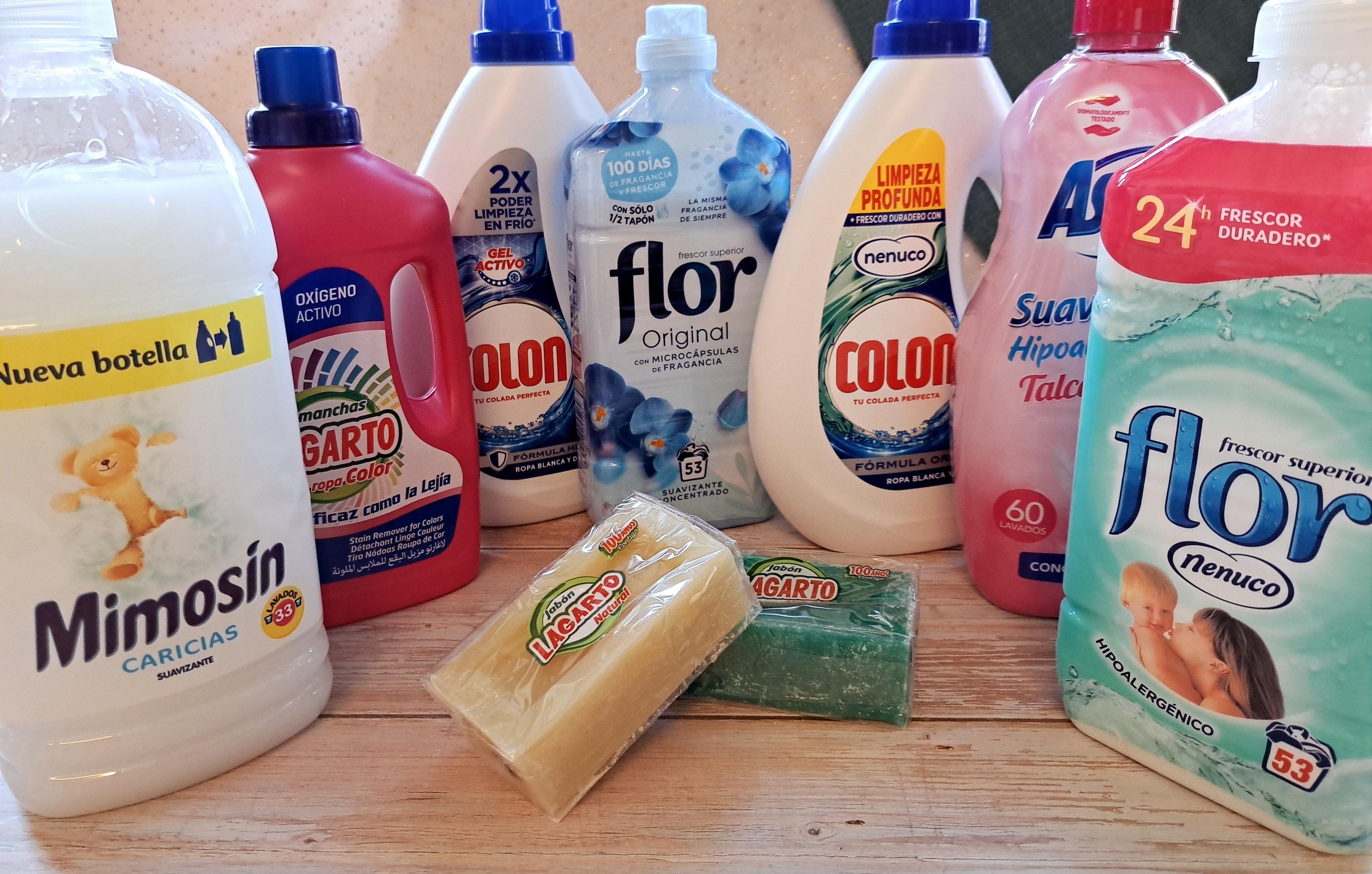 Produits pour la lessive aux arômes d'Espagne